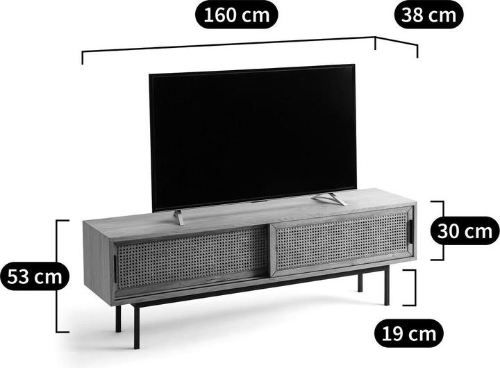 Produktbild La Redoute Interieurs Waska (160 x 38 x 53 cm)