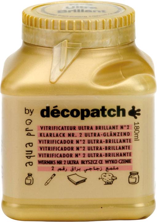 Image du produit Décopatch Laque transparente (215 g, 180 ml)