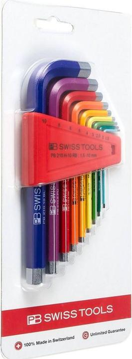 Image du produit PB Swiss Tools Jeu de clés Allen 1.5-10
