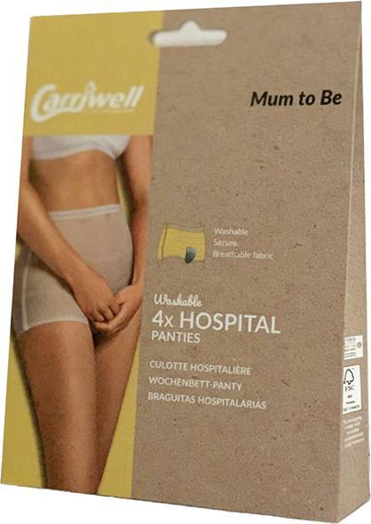 Actual product image Carriwell Hospital Briefs (One size, pack of 4)