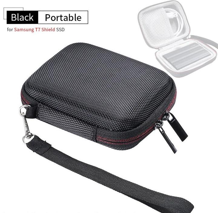 Immagine prodotto Only-Bags.Store Custodia per il trasporto del disco rigido per Samsung T7 Touch SSD. Custodia rigida antiurto