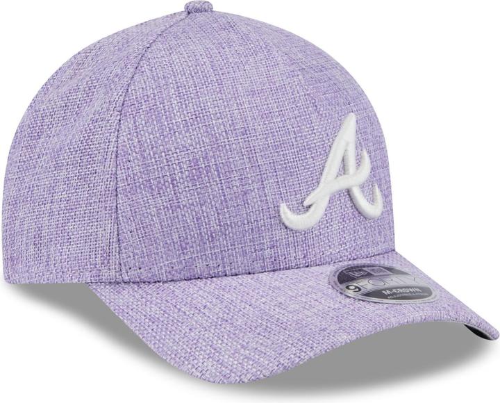 New Era 9Forty M-Crown Cap - Weave Atlanta Braves Purple