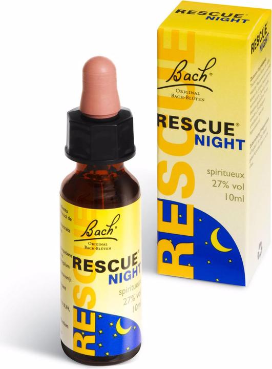 Image du produit Bach Rescue Gouttes de fleurs de Bach pour la nuit 10 ml (1 pièce(s), Liquide, 26 g)