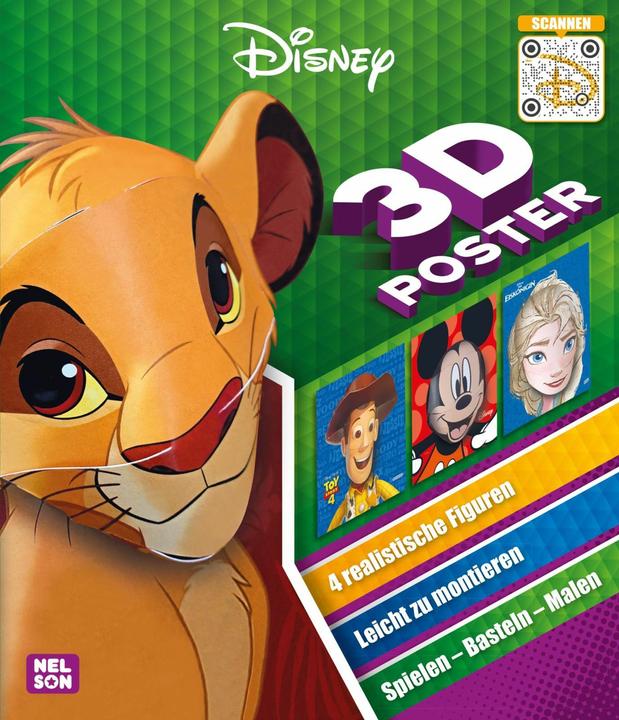 Produktbild Disney: 3D-Poster