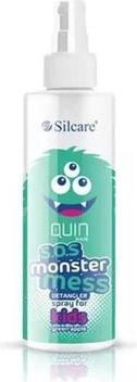 Silcare Quin S.O.S. Monster Mess Detangler Spray For Easy Hair Combing For Children 200Ml (200 ml)