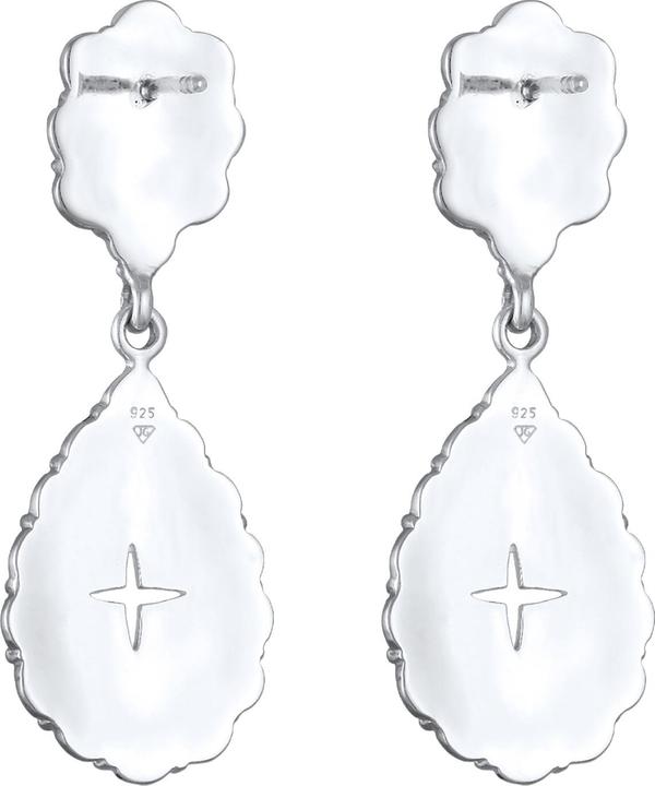 Image du produit Elli PREMIUM Boucles d'oreilles cristal Chandelier Glamour 925 argent rhodié (Cristal de verre, Argent sterling 925)