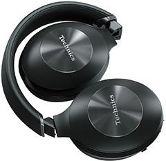 Produktbild Technics EAH-F50B Wireless Bluetooth High Resolution Audio Over-Ear Headphones with Mic/Remote Black EU (35 h, Kabellos)
