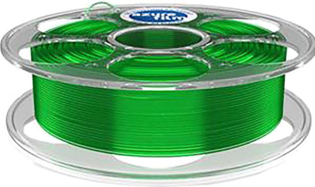 AzureFilm PETG Green Transp. 1,75mm 1kg Filament 3D (PETG, 1.75 mm, 1000 g, Transparent)