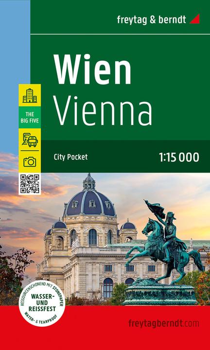 Produktbild Wien, Stadtplan 1:15.000, freytag & berndt
