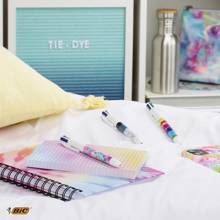Image du produit Bic Vierfarbenkugelschreiber (Blanc, Multicolore, 1 x)