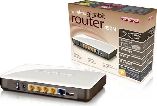 Sitecom WLR-6000, Wireless Gigabit Router 450N
