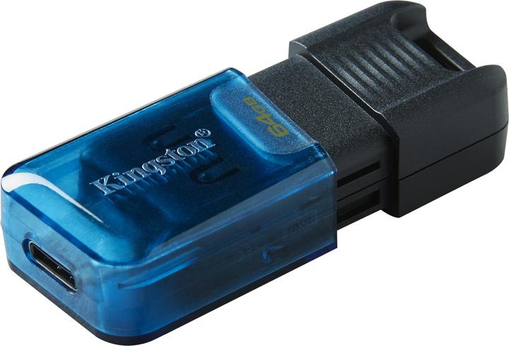 Actual product image Kingston DataTraveler 80 M (64 GB, USB-C, USB 3.2)
