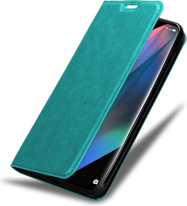 Actual product image Cadorabo Book Invis. Magnet sleeve (Oppo Find X3 Pro)