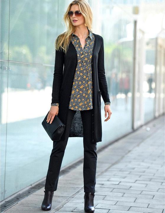 Actual product image Anne Weyburn Straight leggings (50)