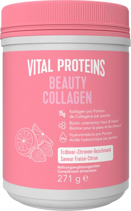 Produktbild Vital Proteins Beauty Collagen Erdbeere Zitrone (1 Stück, Pulver, 271 g)