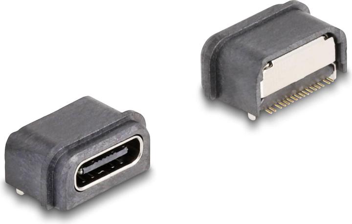 Produktbild Delock USB 5 Gbps USB Type-C Buchse 16 Pin SMD Steckverbinde