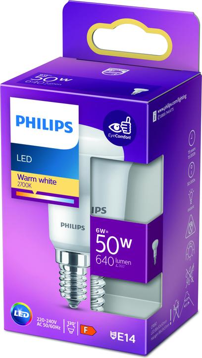 Image du produit Philips Réflecteur LED (E14, 6 W, 640 lm, 1 x, F)