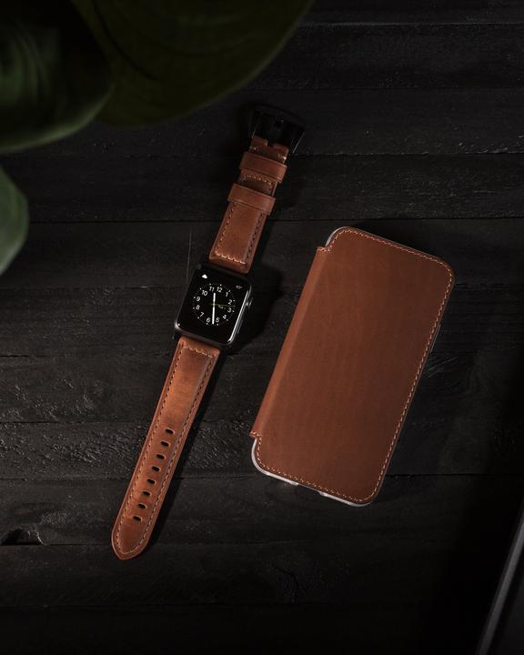 Produktbild Nomad Modern Connector Strap (44 mm, Edelstahl, Leder)