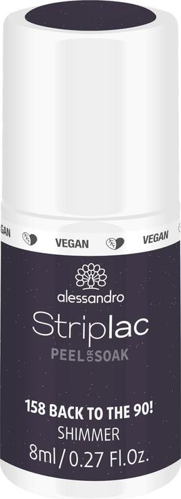 Immagine prodotto Alessandro Striplac Peel o Soak - Ritorno agli anni 90! (Porpora, Grigio, Smalto pelabile)