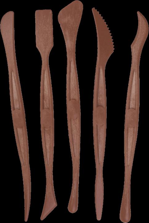 Actual product image Jovi Modelling tool brown 5 pcs.