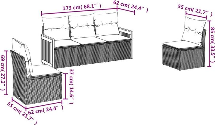 Actual product image VidaXL Prikt