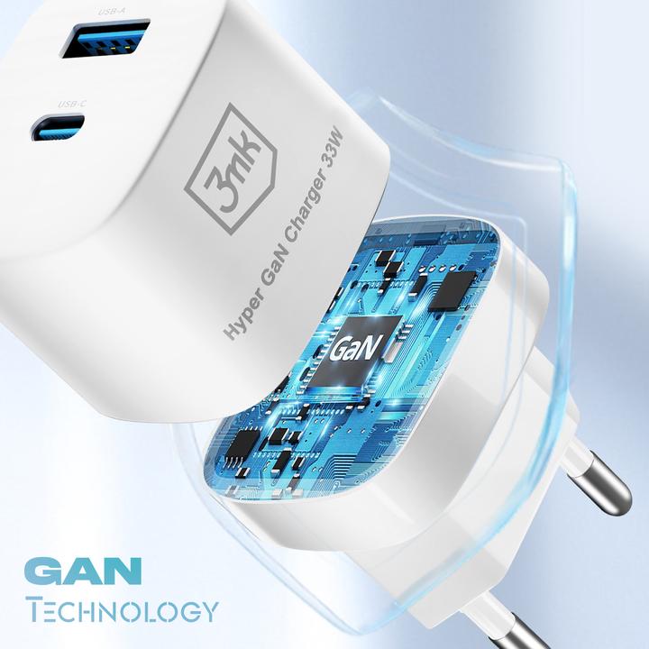 Actual product image 3MK Hyper GaN Charger 33W (33 W)