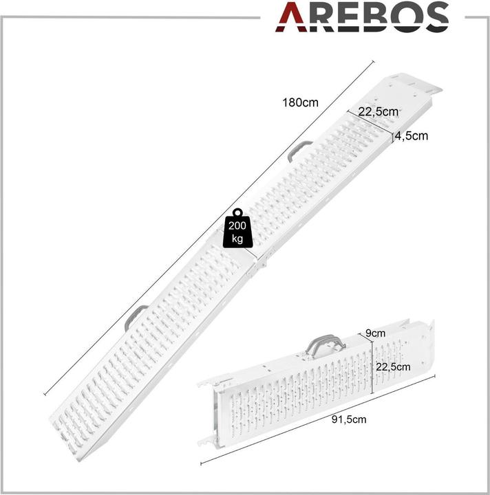 Produktbild Arebos Faltbare Rampe