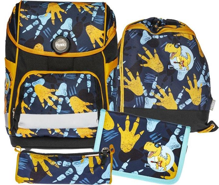 Produktbild Funki Cuby-Bag Set Rock-Dino 6014.012 multicolor 5-teilig (20 l)