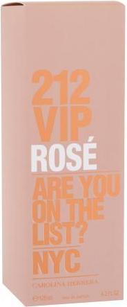 Immagine prodotto Carolina Herrera 212 VIP Rose by Eau de Parfum Spray 125 ml (Eau de parfum, 125 ml)