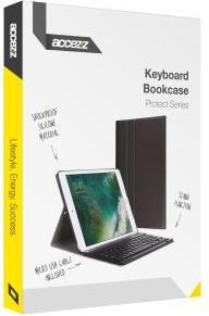 Actual product image Accezz QWERTY Bluetooth Keyboard Bookcase iPad (2018)/(2017)/Air(2)