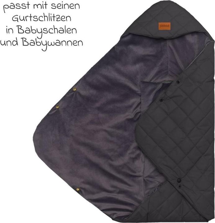 Produktbild Fillikid Fusssäcke für Babyschalen & Babywannen Einschlagdecke Palü für Babyschalen und Babywannen