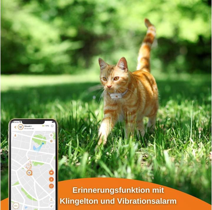 Actual product image Weenect GPS Tracker XS for cats, white (iOS, Android)