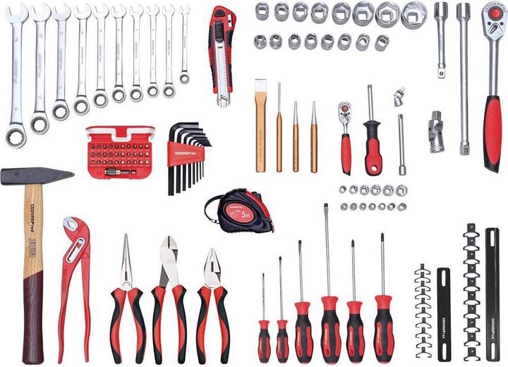 Actual product image Gedore Red red R21650108 ALL-IN tool set in tool case 108 pieces (108 pieces)