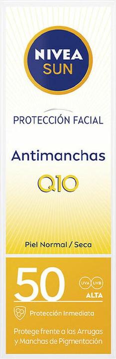 Image du produit NIVEA SUN FACIAL anti-manchas & anti-edad SPF50 50 ml (Crème solaire visage, SPF 50, 50 ml)