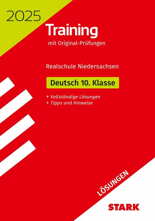 Immagine prodotto Lösungen zu Original-Prüfungen und Training Abschlussprüfung Realschule 2025 - Deutsch - (Tedesco, 2024)