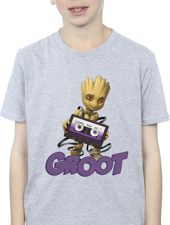 Produktbild Guardians of the Galaxy Groot Casette TShirt Jungen (140, 146)