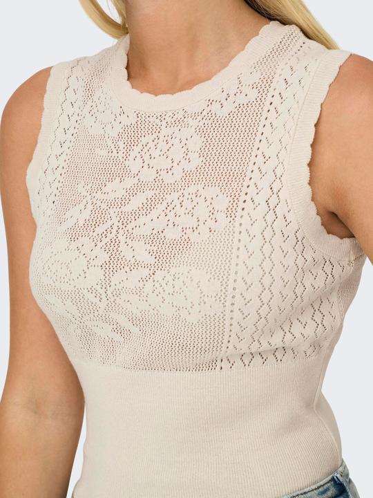 Produktbild Only Normal geschnitten Rundhals Strickoberteil Gestricktes Oberteil (M)
