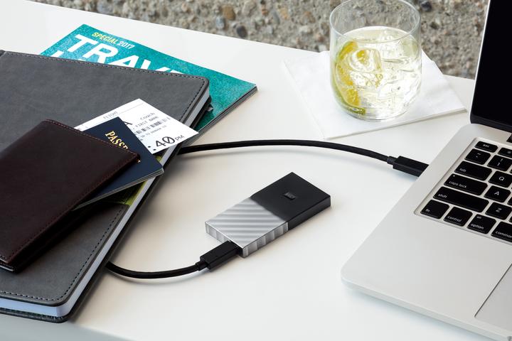 Actual product image WD My Passport SSD (512 GB)