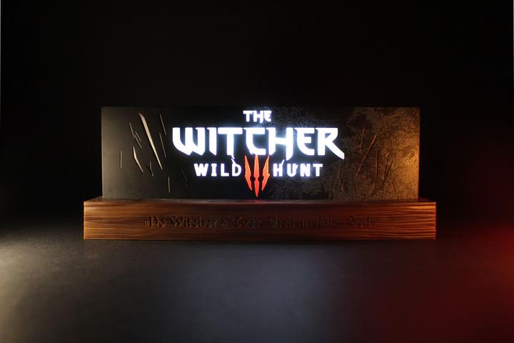 Actual product image Neamedia Assassin's Creed LED-Light Wild Hunt Logo 22 cm