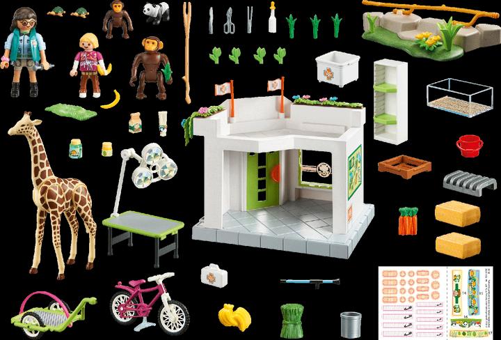 Actual product image Playmobil Zoo veterinary practice (70900, Playmobil Family Fun)