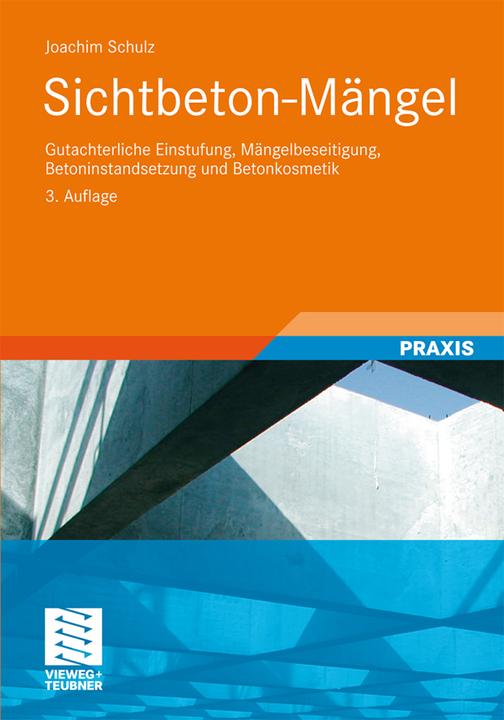 Produktbild Sichtbeton-Mängel (Deutsch, Joachim Schulz, 2011)