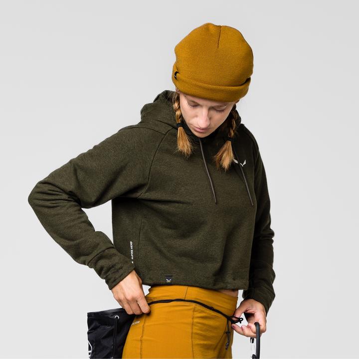 Produktbild Salewa Lavaredo Hemp Cropped Kapuzenpulli Da (34)