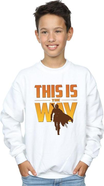 Produktbild Star Wars The Mandalorian This Is The Way Sweatshirt Jungen (152, 158)