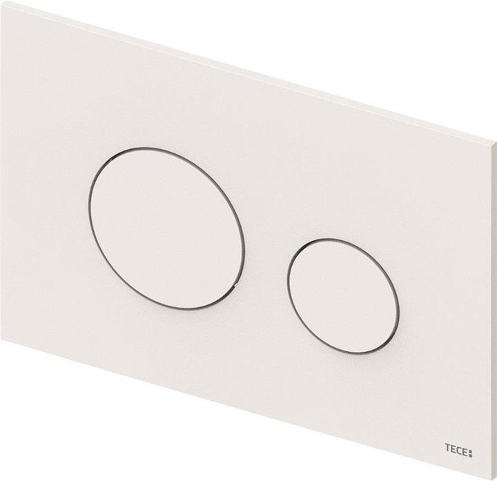 Produktbild Magni WC-Betätigungsplatte TECEloop weiss, Kunststoff, für 2-Mengentechnik