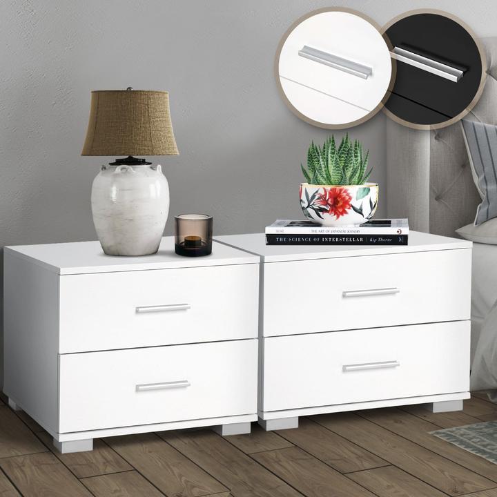 Actual product image Miadomodo Nachttisch 2er-Set (40 x 40 x 35 cm)