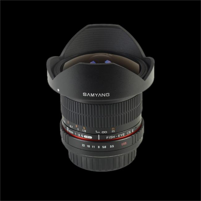 Produktbild Samyang 8mm f/3.5 Asph IF MC Fisheye CSII DH, Canon EF (Canon EF-S, APS-C / DX)