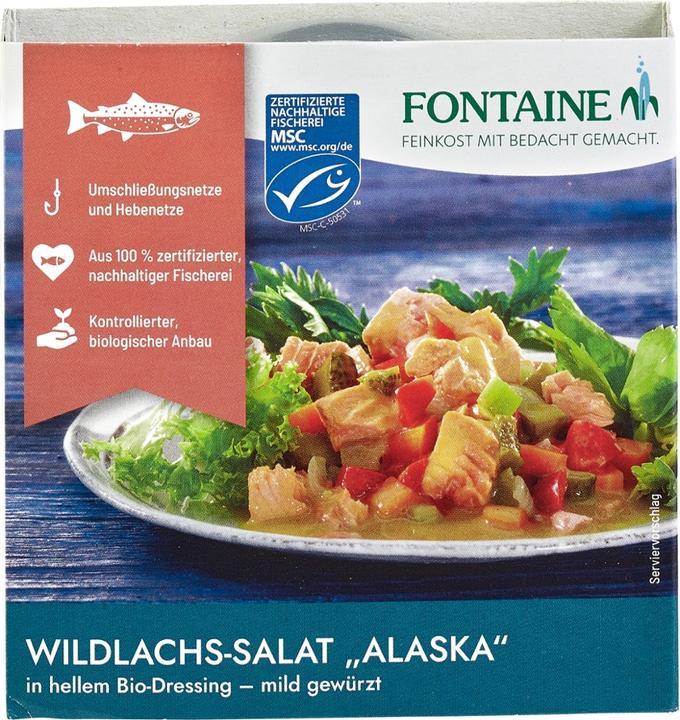 L'Esprit de la Fontaine Wild salmon salad "Alaska" (MSC) (200 g)