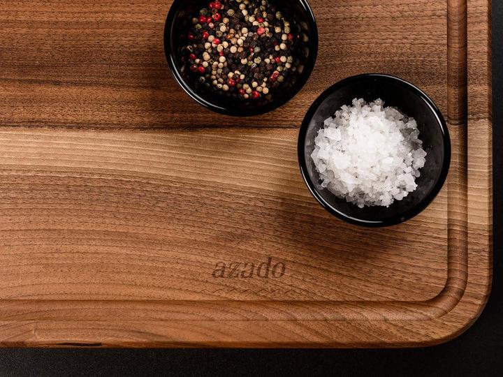 Produktbild Azado Massiv-Schneidebrett mit Saftrinne