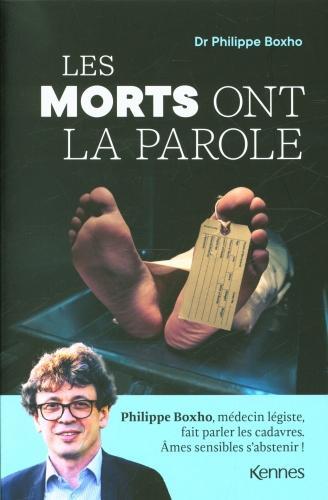 Immagine prodotto Les morts ont la parole (Francese, Boxho Philippe, 2022)