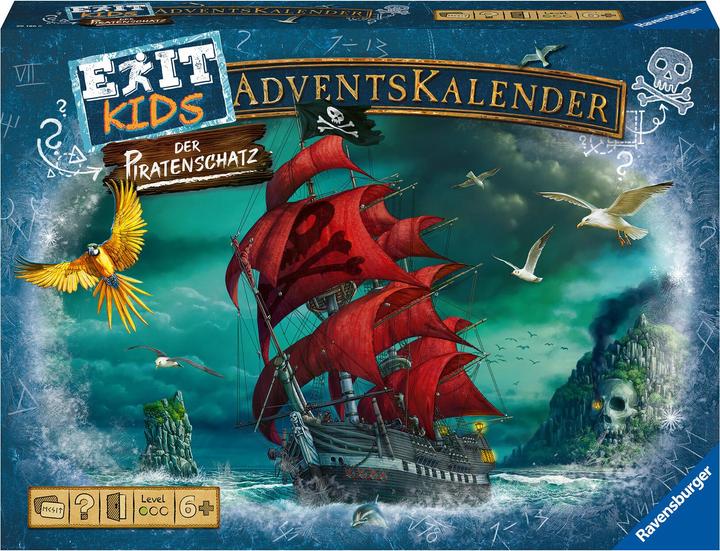 Actual product image Ravensburger The pirate treasure - 24 puzzles